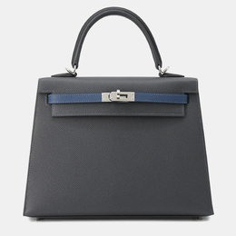 Hermes: Чёрная сумка на руку  Kelly