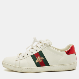 Gucci: Белые кроссовки  Ace