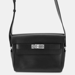 Hermes: Чёрная сумка через плечо  Kelly