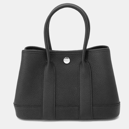 Hermes: Чёрная сумка-шоппер 