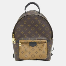 Louis Vuitton: Коричневый рюкзак 