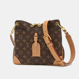 Louis Vuitton: Коричневая сумка 