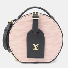 Louis Vuitton: Розовая сумка  Épi
