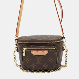 Louis Vuitton: Коричневая сумка 