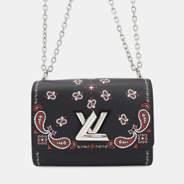 Louis Vuitton: Чёрная сумка  Twist
