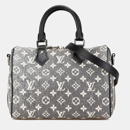 Louis Vuitton: Чёрная сумка  Speedy