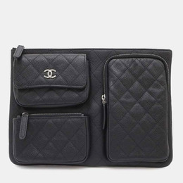 Chanel: Чёрный клатч 