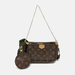 Louis Vuitton: Коричневая сумка  Pochette Accessoires