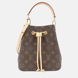 Louis Vuitton: Коричневая сумка 