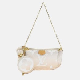 Louis Vuitton: Многоцветная сумка  Pochette Accessoires
