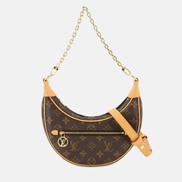 Louis Vuitton: Коричневая сумка 