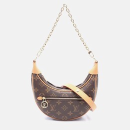 Louis Vuitton: Коричневая сумка 