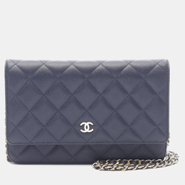 Chanel: Синий кошелёк 