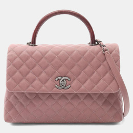 Chanel: Розовая сумка на руку 