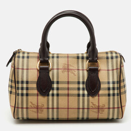 Burberry: Бежевая сумка 