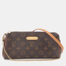 Louis Vuitton: Коричневая сумка 