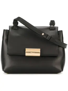 Ferragamo: Чёрная сумка через плечо 