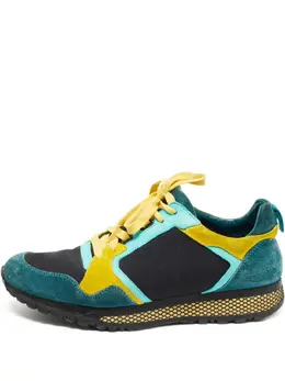 Gucci Pre-Owned: Чёрные кроссовки 