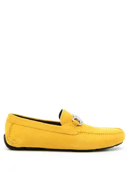 Ferragamo: Жёлтые туфли  Gancini