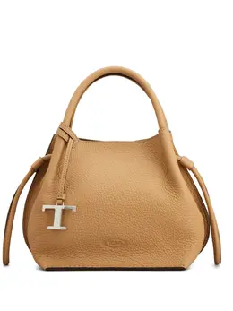 Tod's: Коричневая сумка-шоппер 