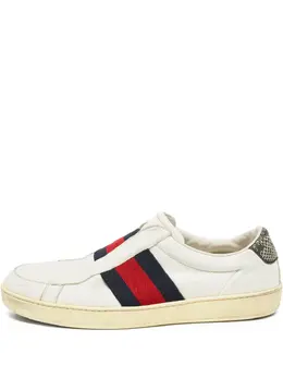 Gucci Pre-Owned: Белые кроссовки 