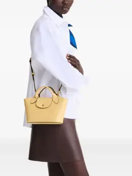 Longchamp: Жёлтая сумка 