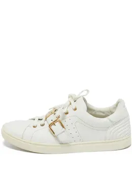Dolce & Gabbana Pre-Owned: Белые кроссовки 