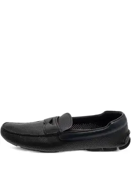 Prada Pre-Owned: Чёрные туфли 