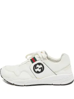 Gucci Pre-Owned: Белые кроссовки 