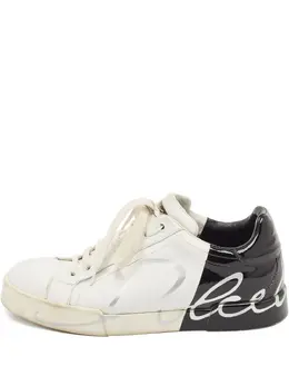 Dolce & Gabbana Pre-Owned: Белые кроссовки 
