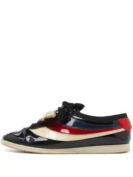 Gucci Pre-Owned: Чёрные кроссовки 