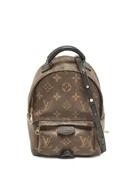 Louis Vuitton Pre-Owned: Коричневый рюкзак 