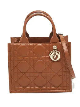 Christian Dior Pre-Owned: Коричневая сумка-шоппер 