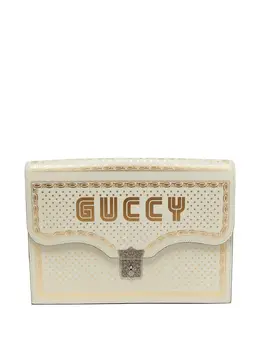 Gucci Pre-Owned: Клатч с принтом 