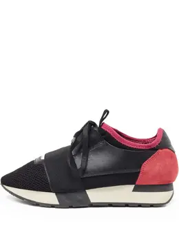 Balenciaga Pre-Owned: Чёрные кроссовки 