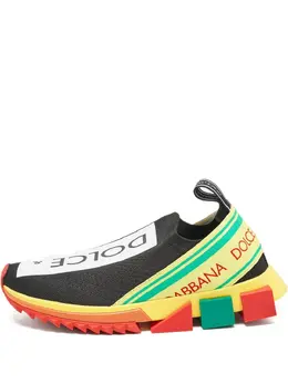 Dolce & Gabbana Pre-Owned: Чёрные кроссовки 