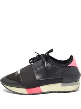Balenciaga Pre-Owned: Чёрные кроссовки 