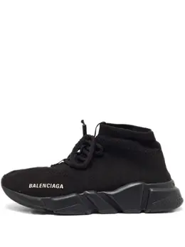 Balenciaga Pre-Owned: Чёрные кроссовки 