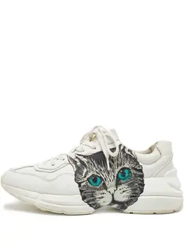 Gucci Pre-Owned: Белые кроссовки 