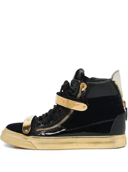Giuseppe Zanotti: Чёрные кроссовки  Coby