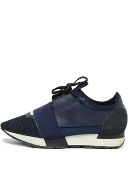 Balenciaga Pre-Owned: Синие кроссовки 