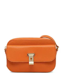 Bally: Оранжевая сумка через плечо 