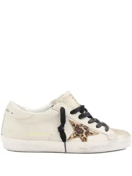 Golden Goose: Белые кроссовки  Super Star