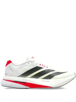 adidas: Белые кроссовки  Adizero Boston