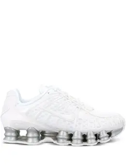 Nike: Белые кроссовки  Shox TL