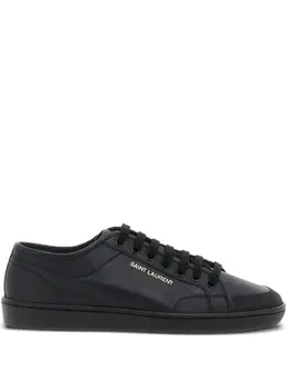 Saint Laurent: Чёрные кроссовки 