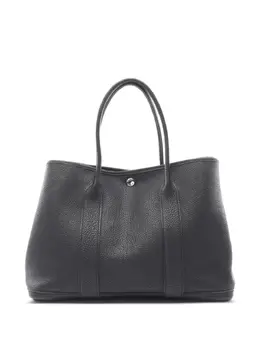Hermès Pre-Owned: Чёрная сумка-шоппер 