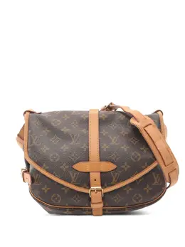 Louis Vuitton Pre-Owned: Коричневая сумка 