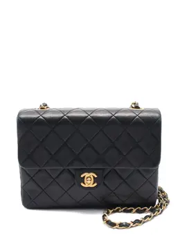 CHANEL Pre-Owned: Чёрная сумка 