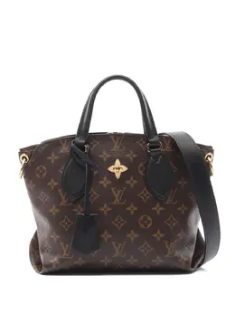 Louis Vuitton Pre-Owned: Сумка-шоппер с цветочным принтом 